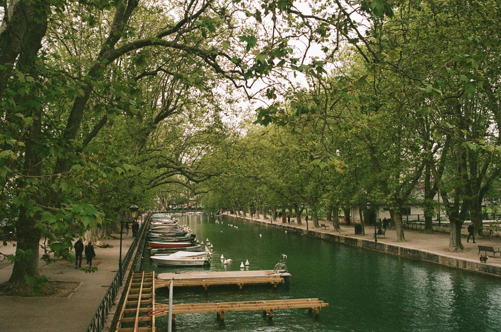 A gorgeous canal in idyllic Annecy
