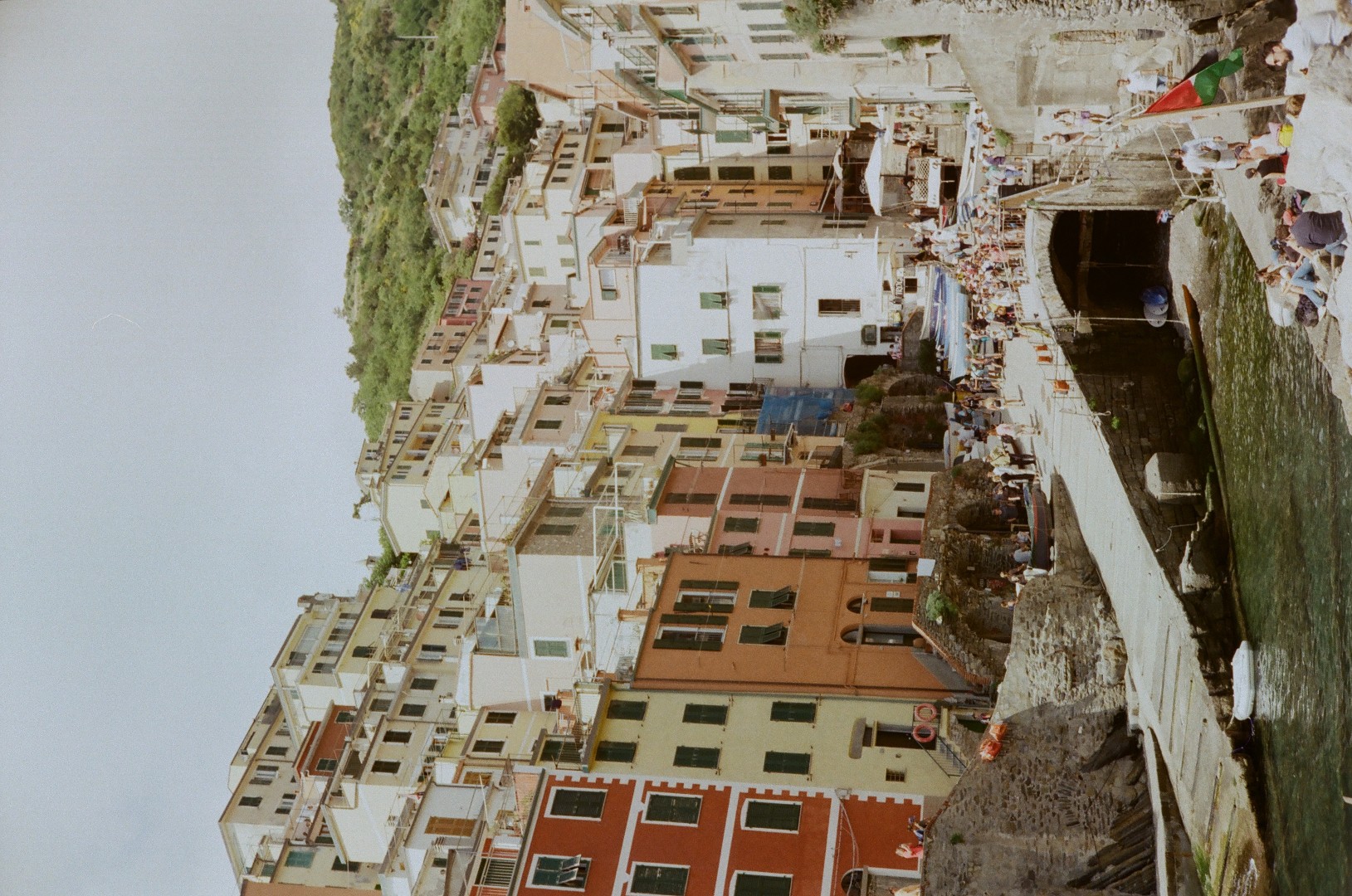 The idyllic town of Riomaggiore, in Cinque Terre. 