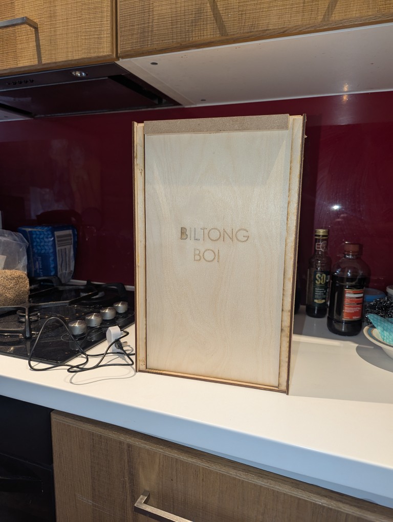 The biltong drying box - Biltong Boi.